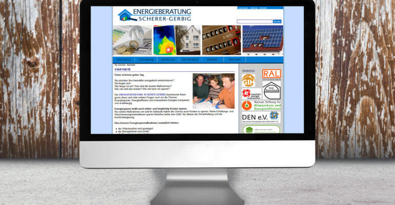 webdesign – energieberatung sg